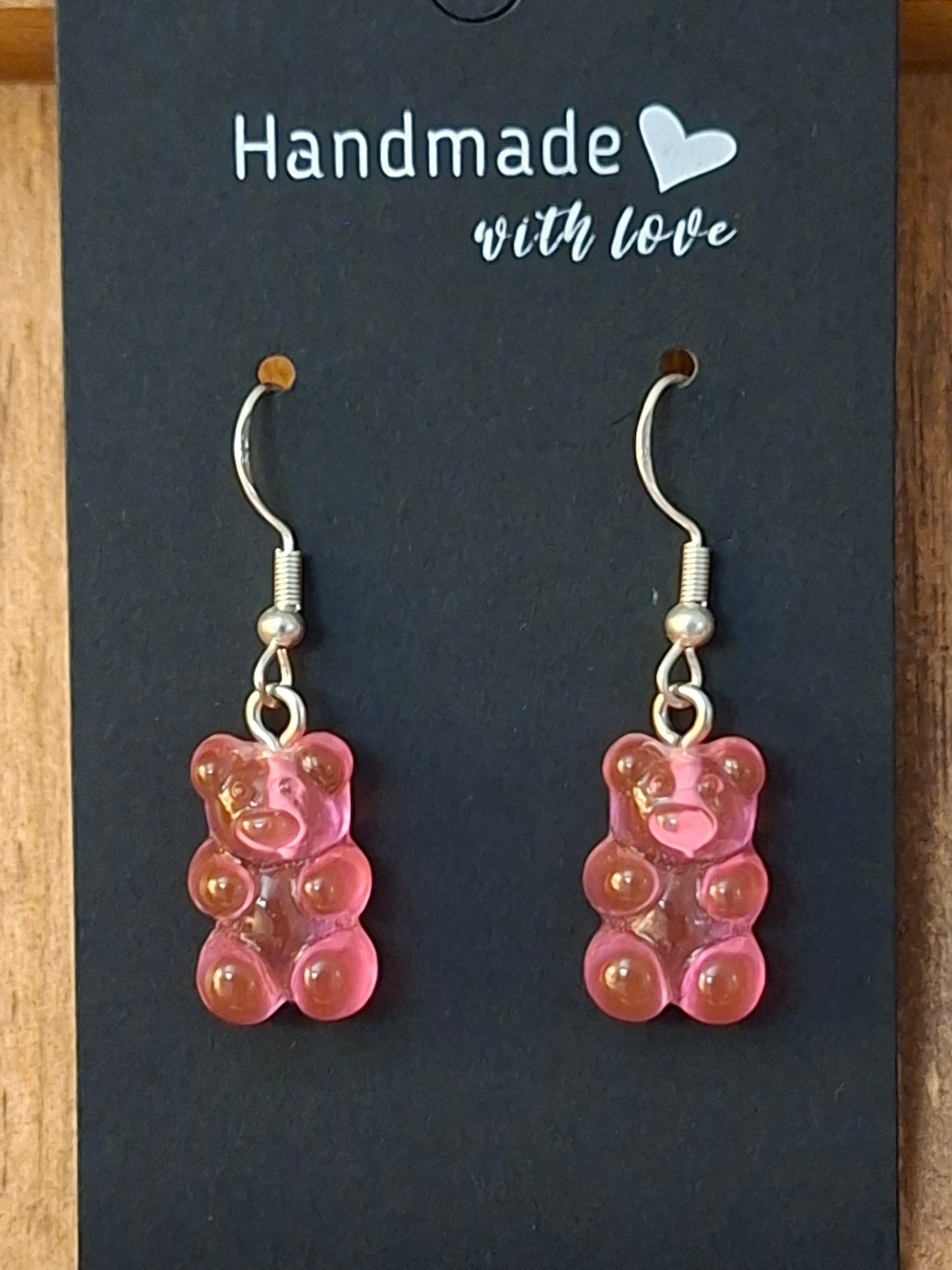 GUMMY BEAR DANGLE EARRINGS