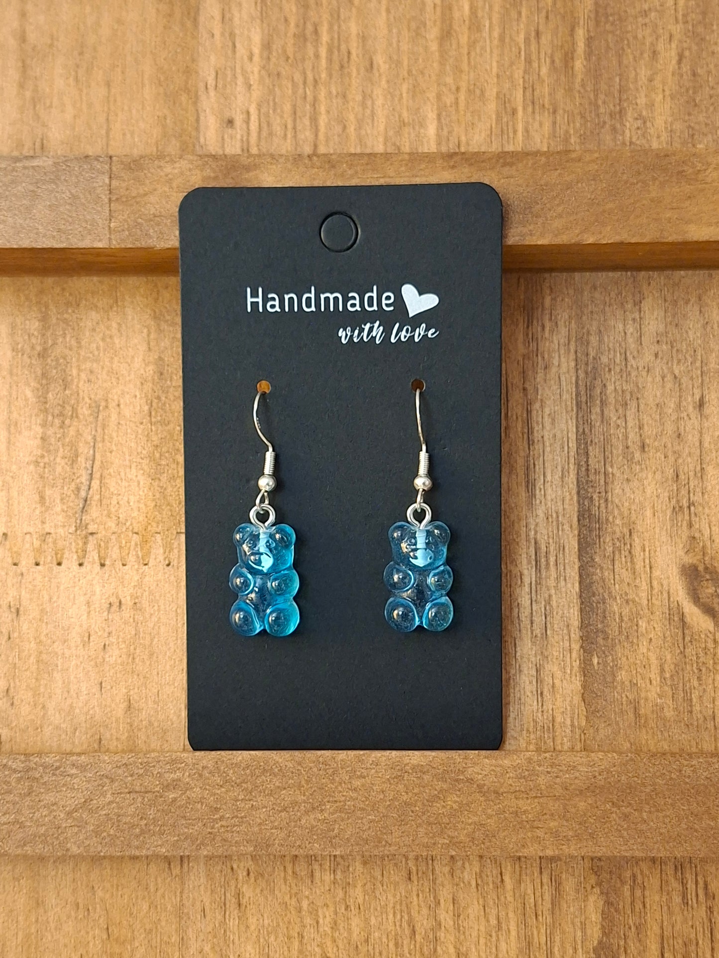 GUMMY BEAR DANGLE EARRINGS