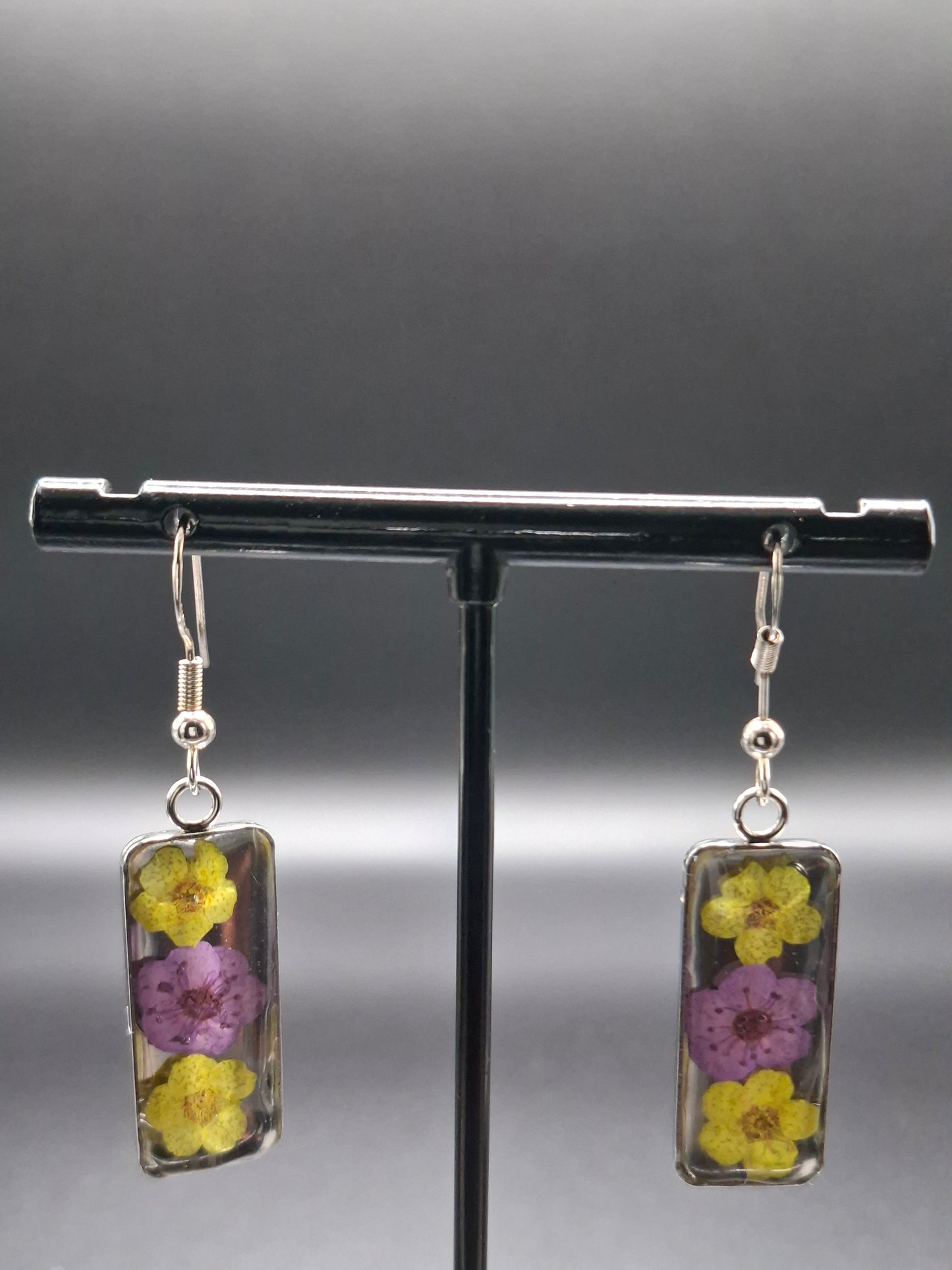 Flower earrings
