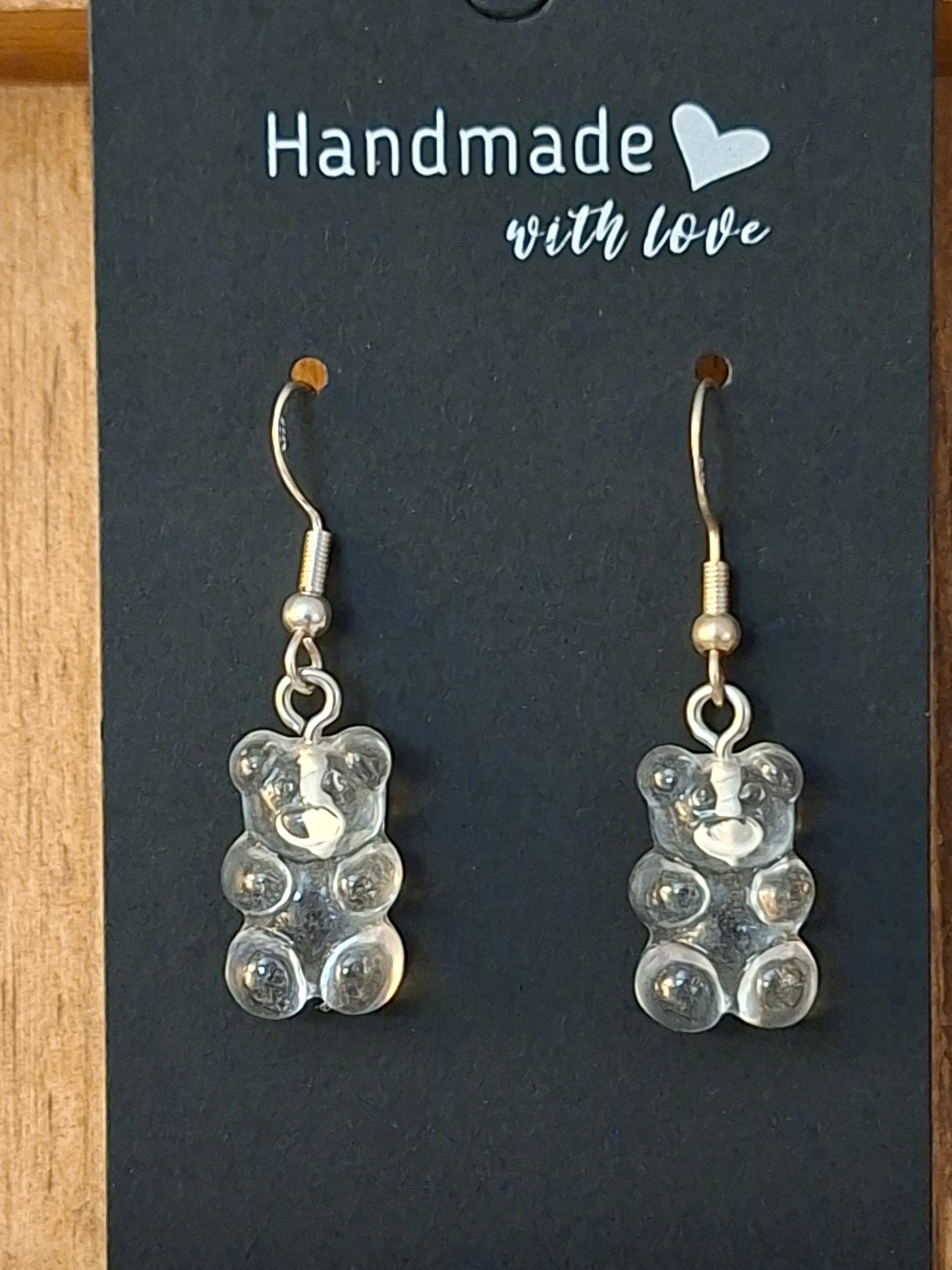 GUMMY BEAR DANGLE EARRINGS