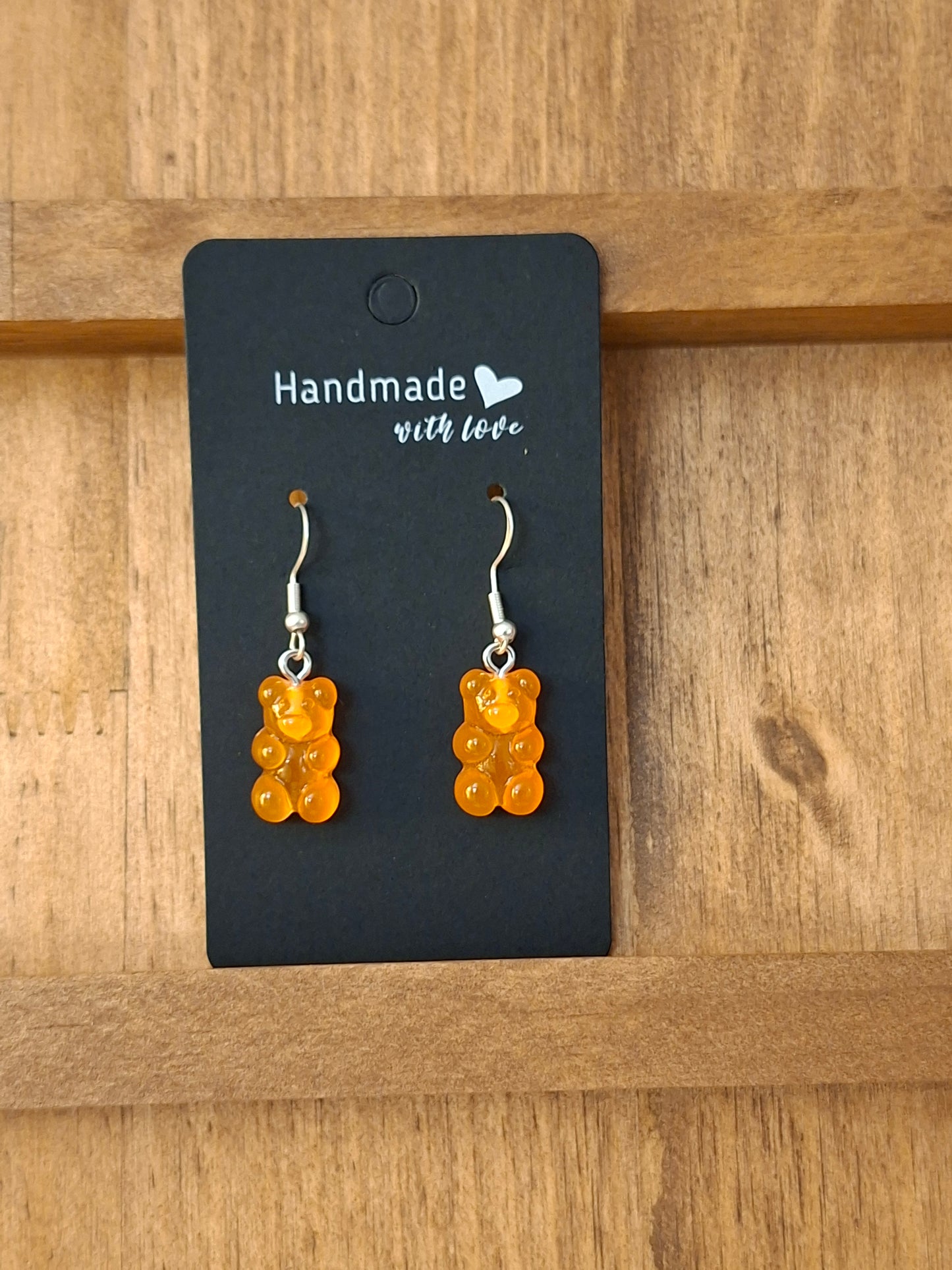 GUMMY BEAR DANGLE EARRINGS