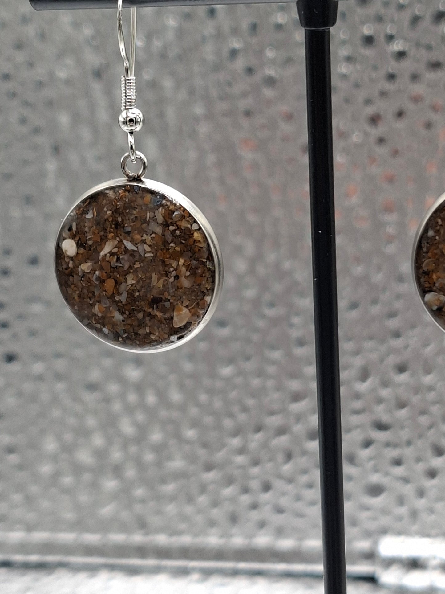 Real Sand Earrings