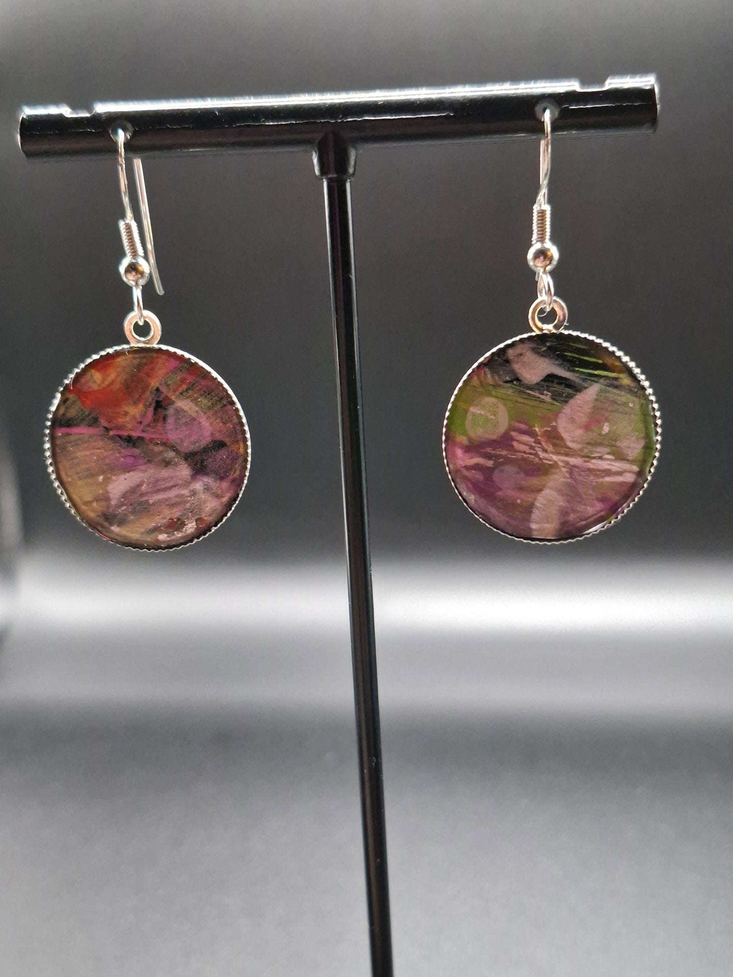 Hand painted earrings