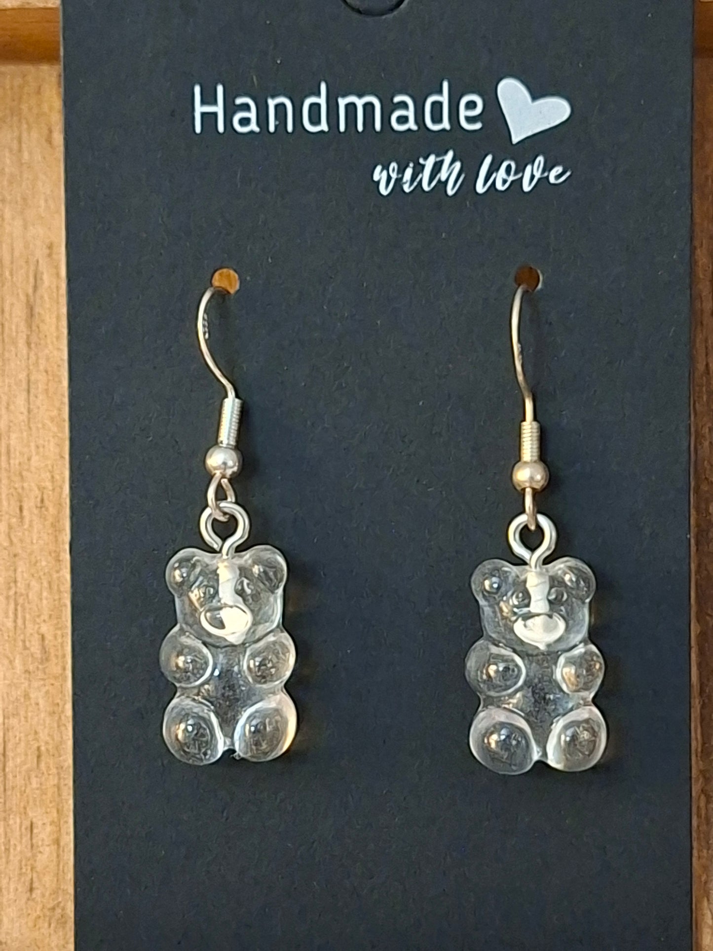 GUMMY BEAR DANGLE EARRINGS
