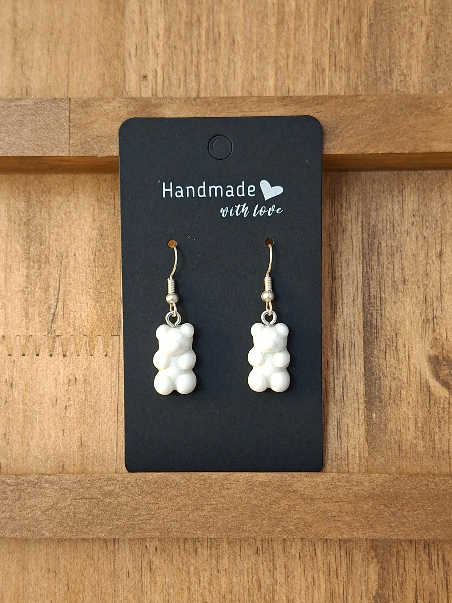 GUMMY BEAR DANGLE EARRINGS