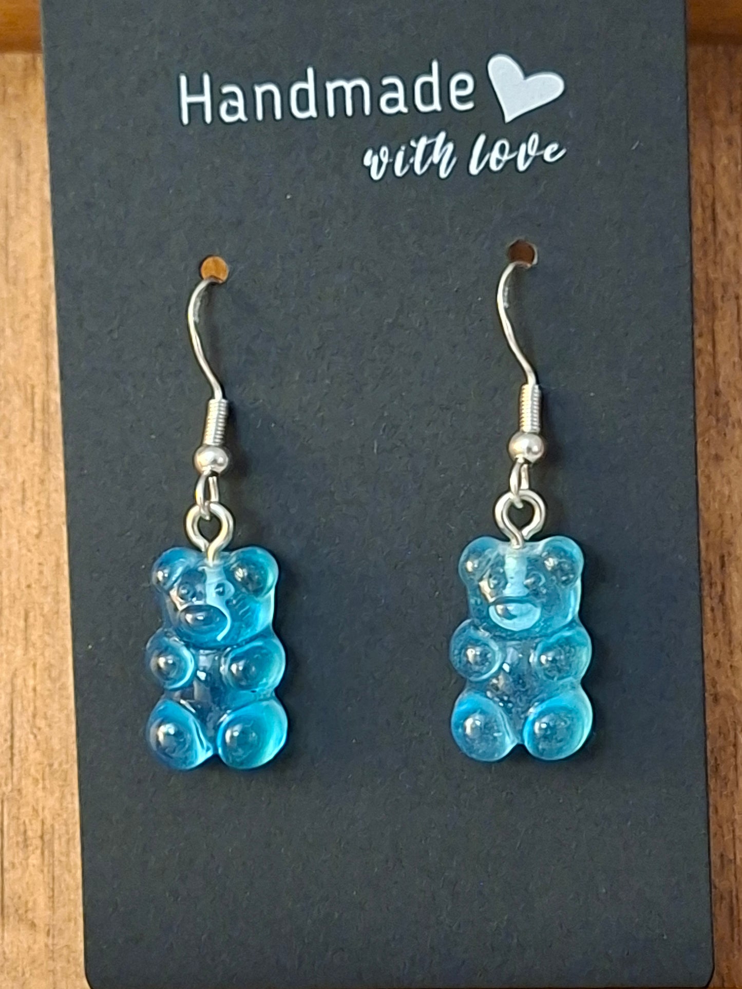 GUMMY BEAR DANGLE EARRINGS