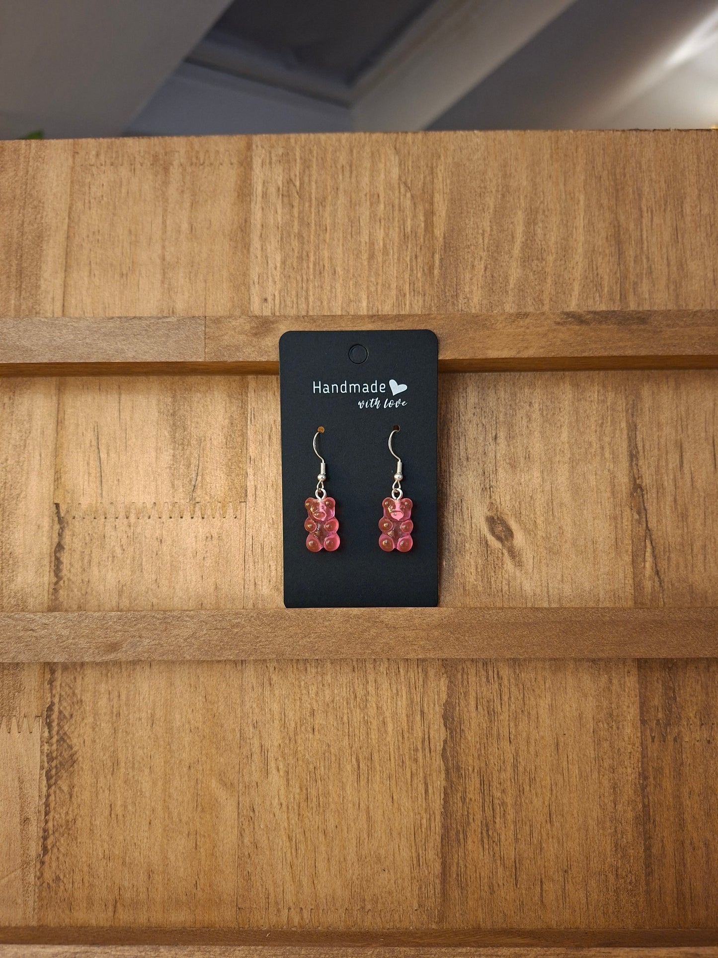 GUMMY BEAR DANGLE EARRINGS
