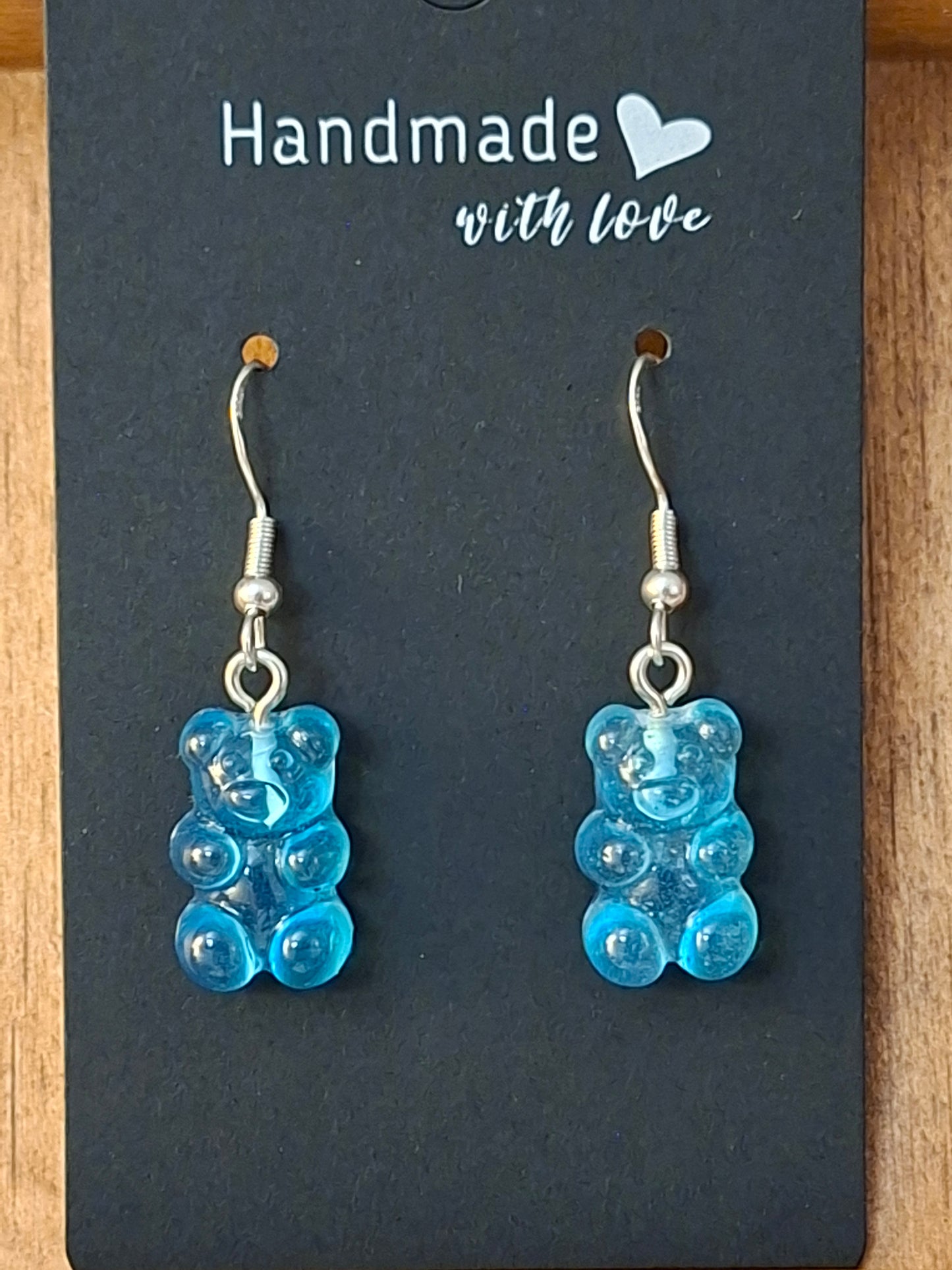 GUMMY BEAR DANGLE EARRINGS