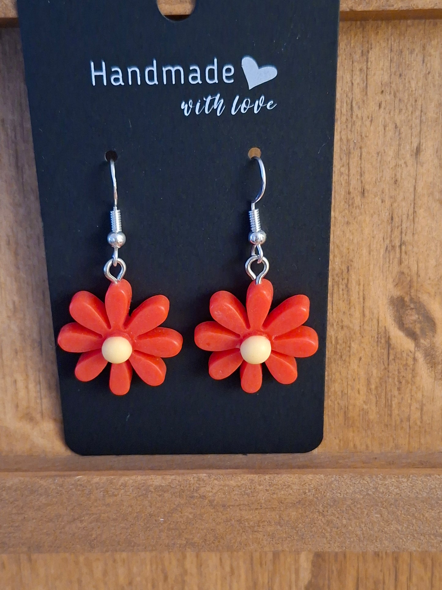 Polymer clay earrings