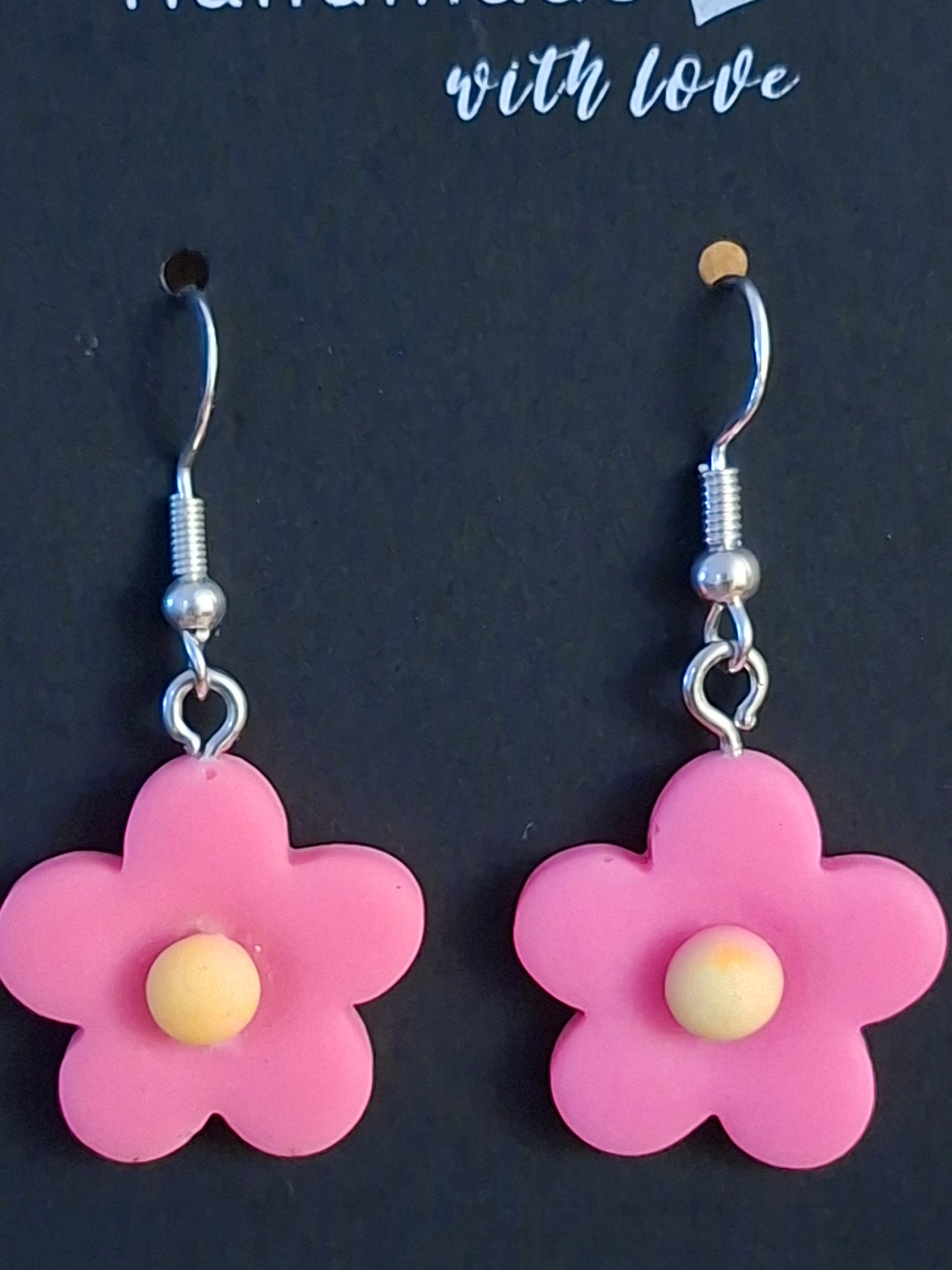Polymer clay earrings