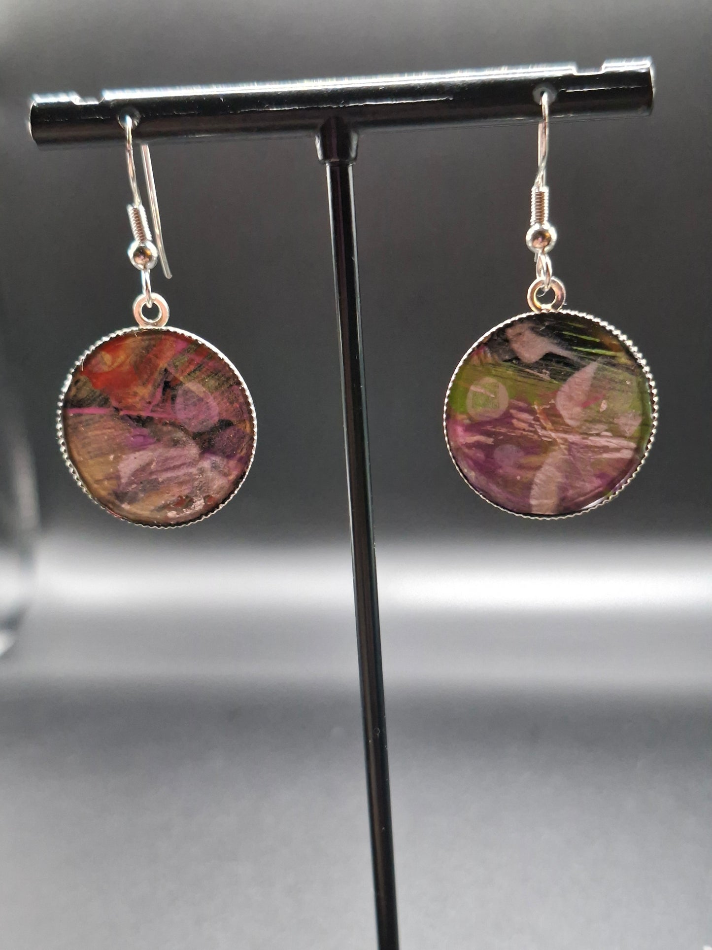 Hand painted earrings