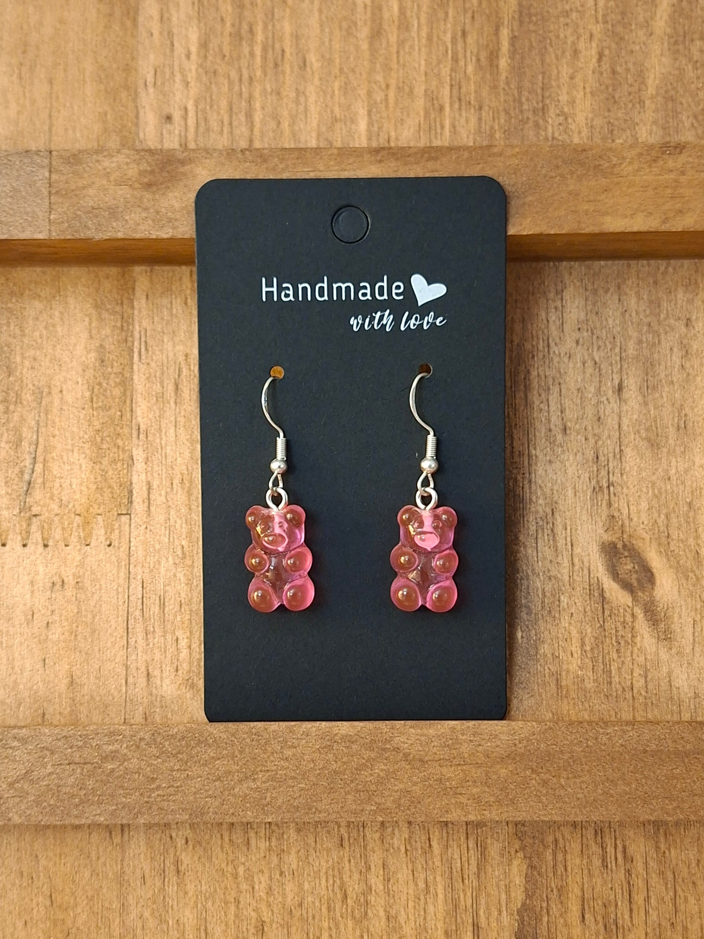 GUMMY BEAR DANGLE EARRINGS