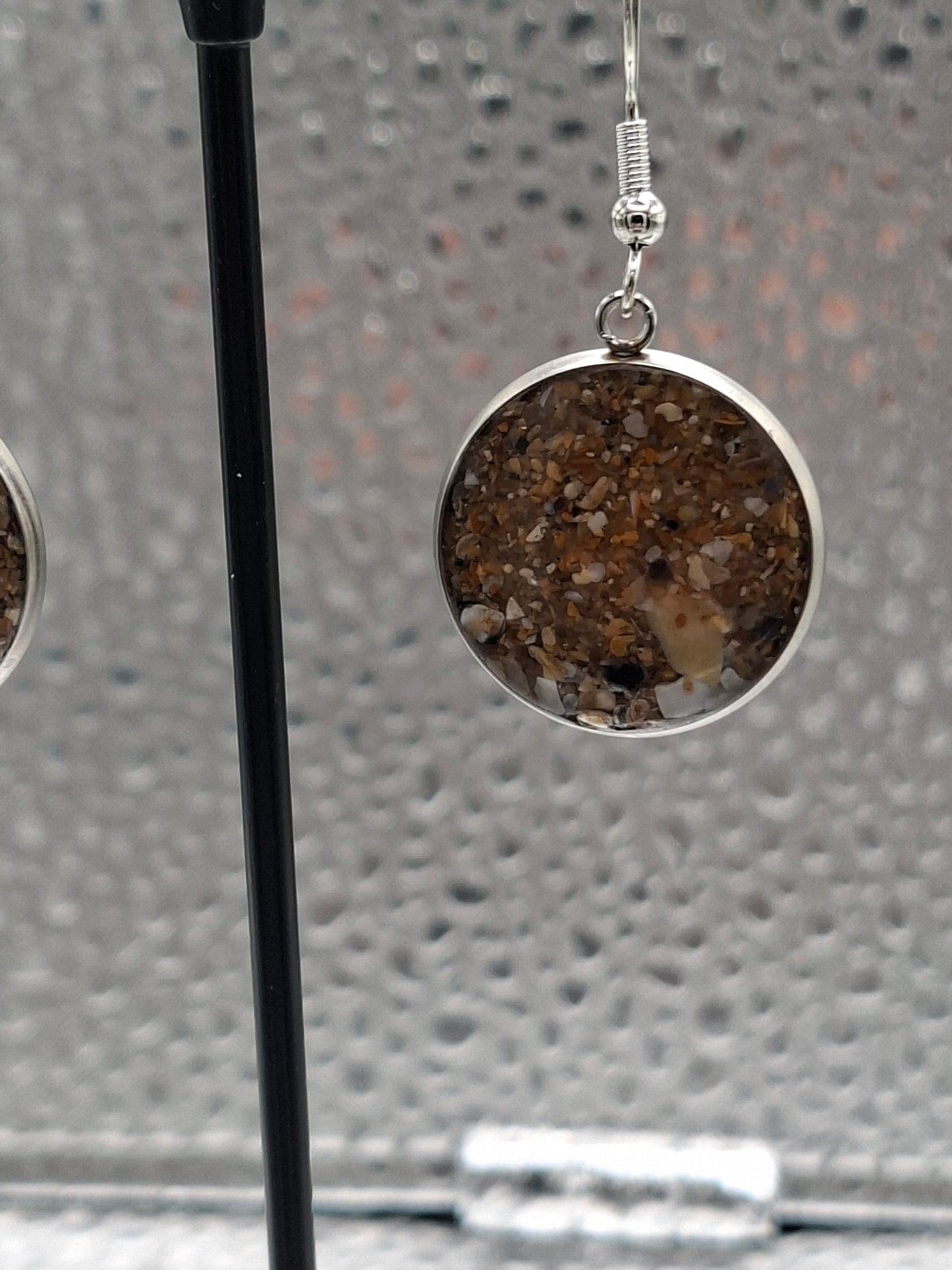 Real Sand Earrings